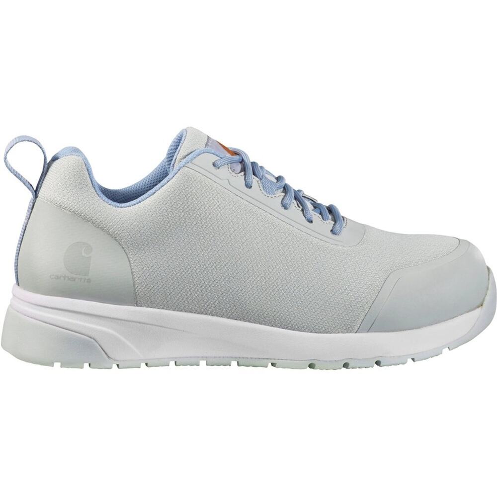 Carhartt Women's Force Nano Comp Toe Work Shoe - Light Gray Size 10